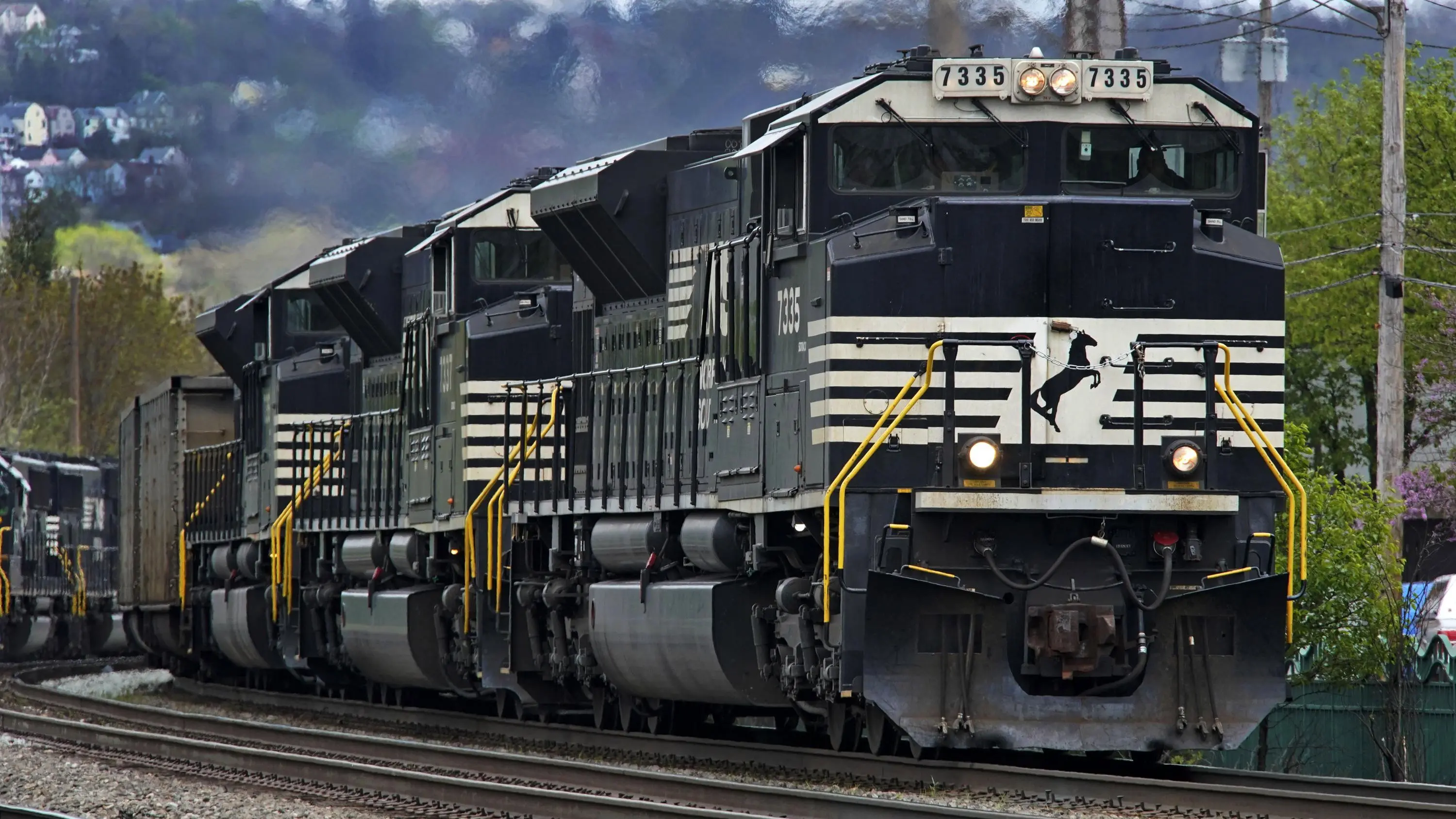 Norfolk Southern backdrop
