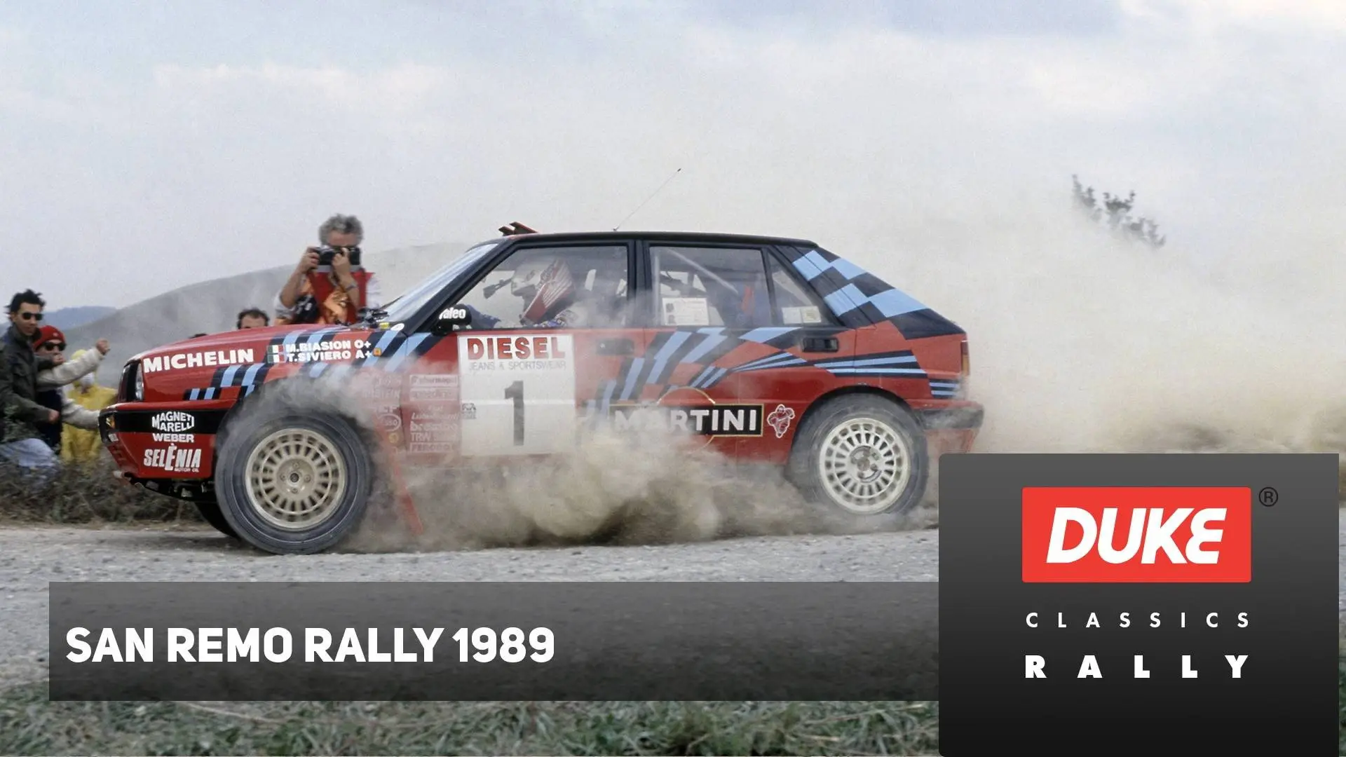 Rallye Sanremo 1989 backdrop