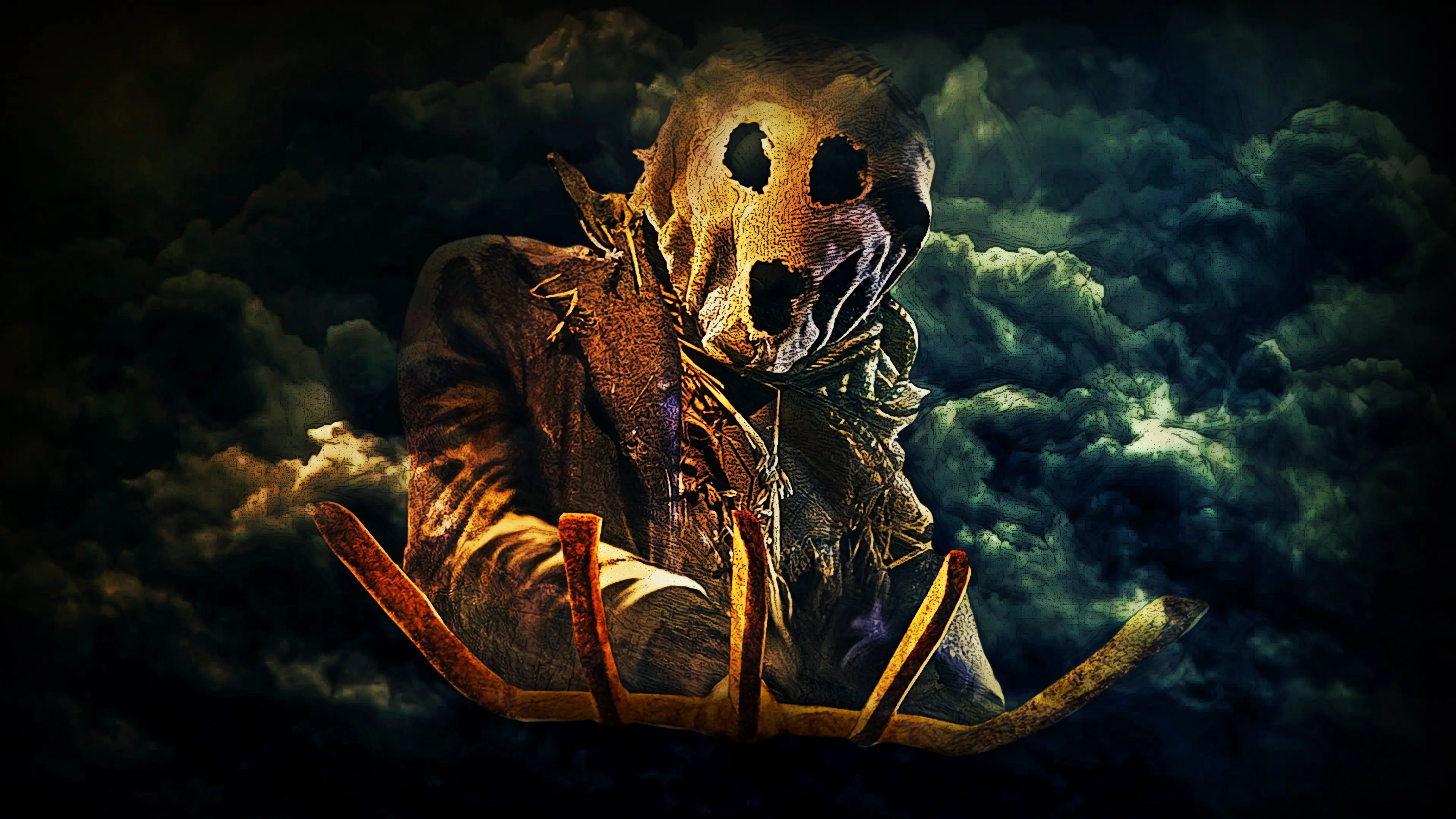 Dark Night of the Scarecrow backdrop