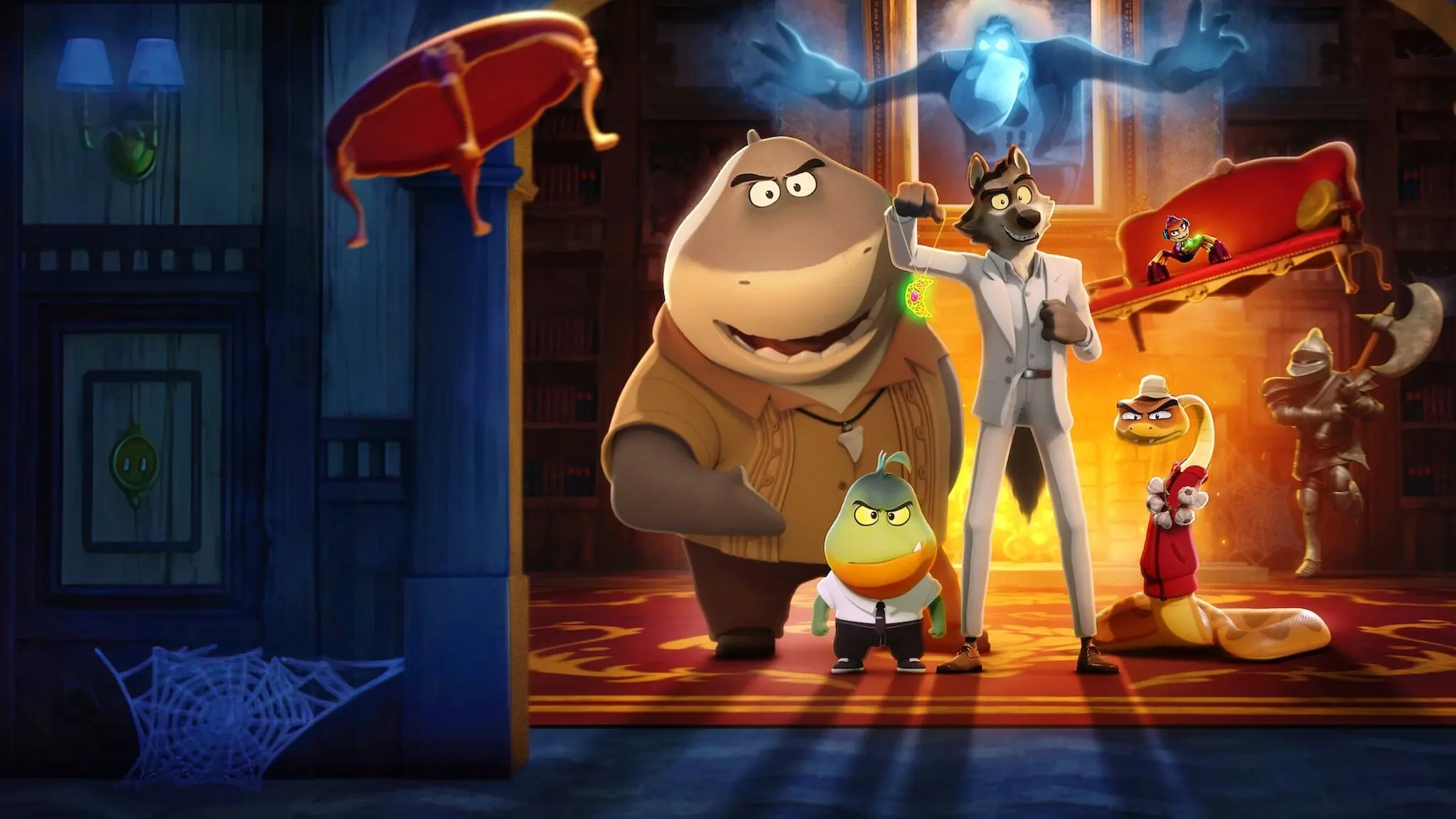 The Bad Guys: Haunted Heist backdrop