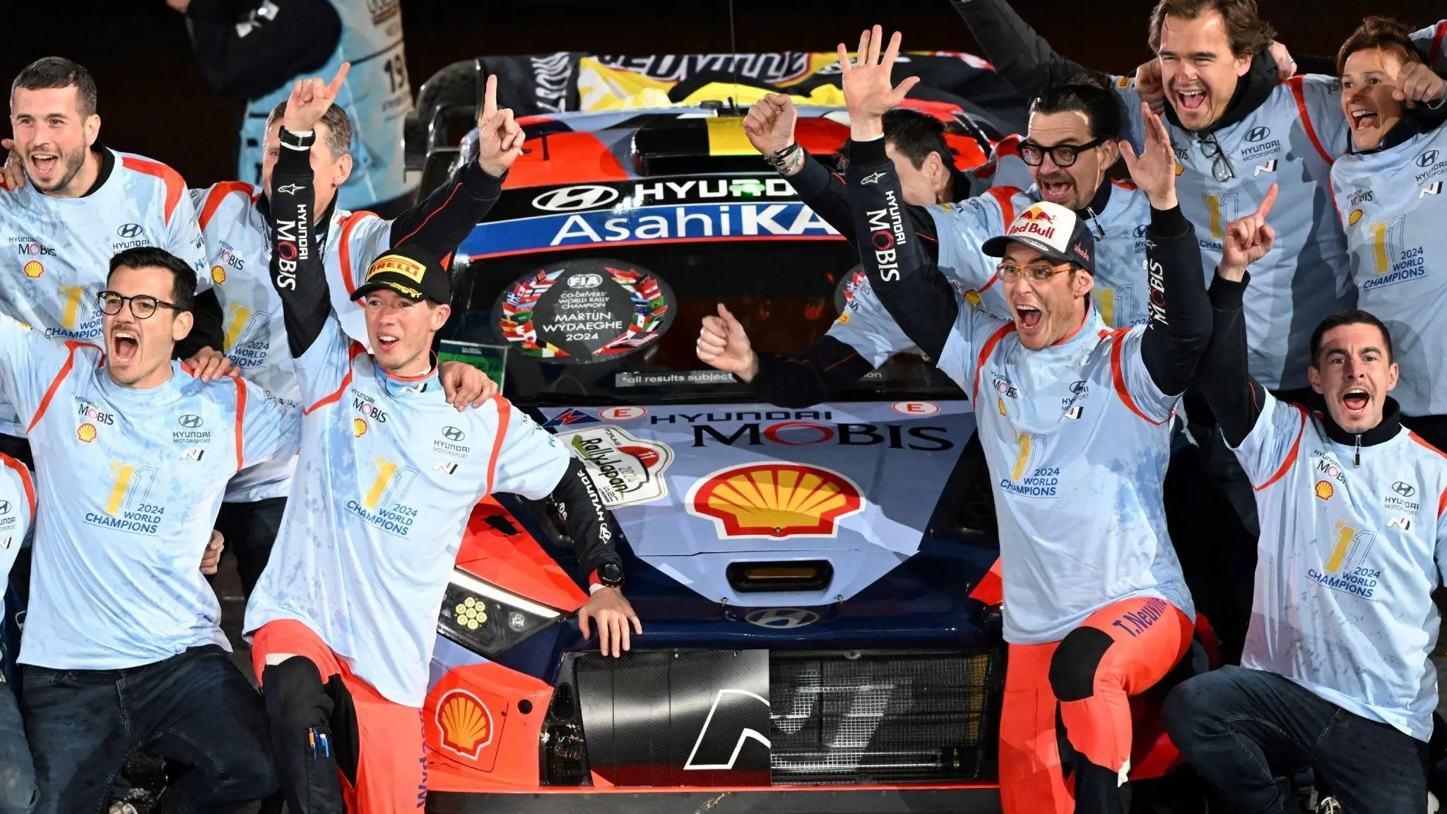 Never Just Win: The Making of a World Rally Champion backdrop