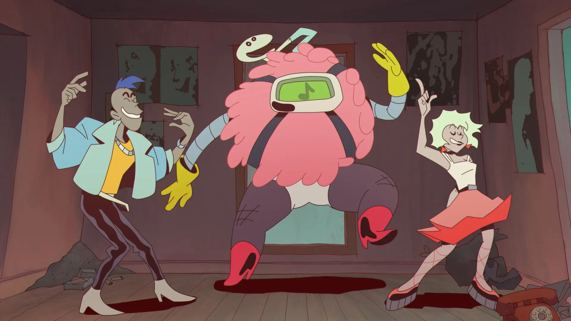 Adult Swim's The Elephant backdrop