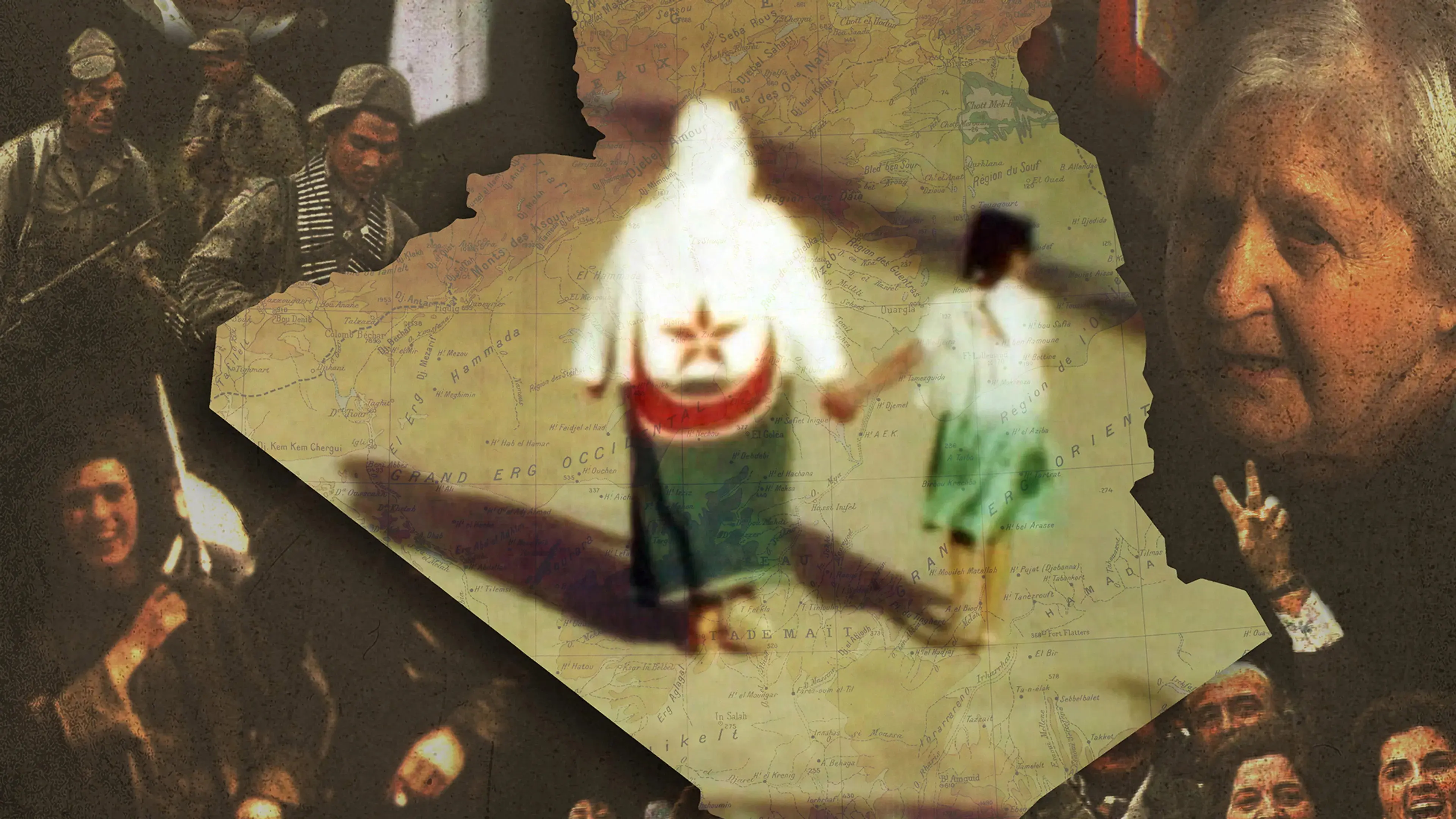 At War for Algeria backdrop