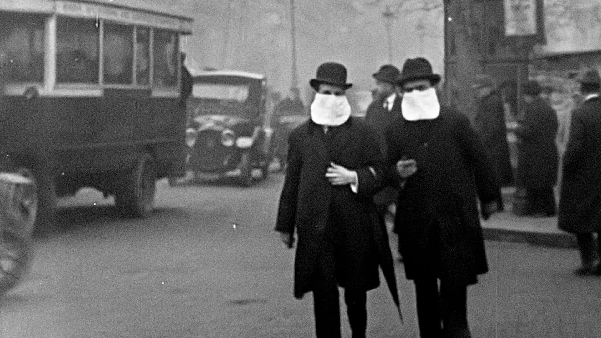 The Spanish Flu: The Invisible Enemy backdrop