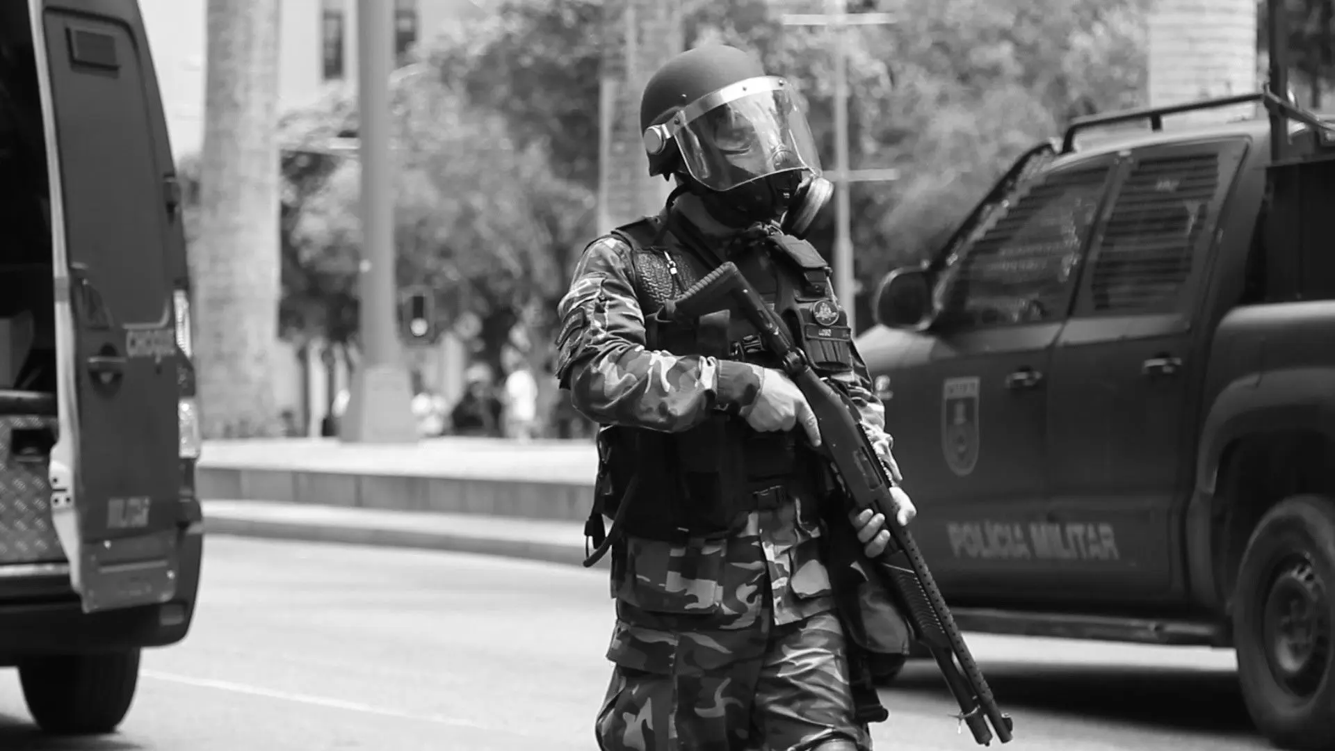 Life in Gray backdrop