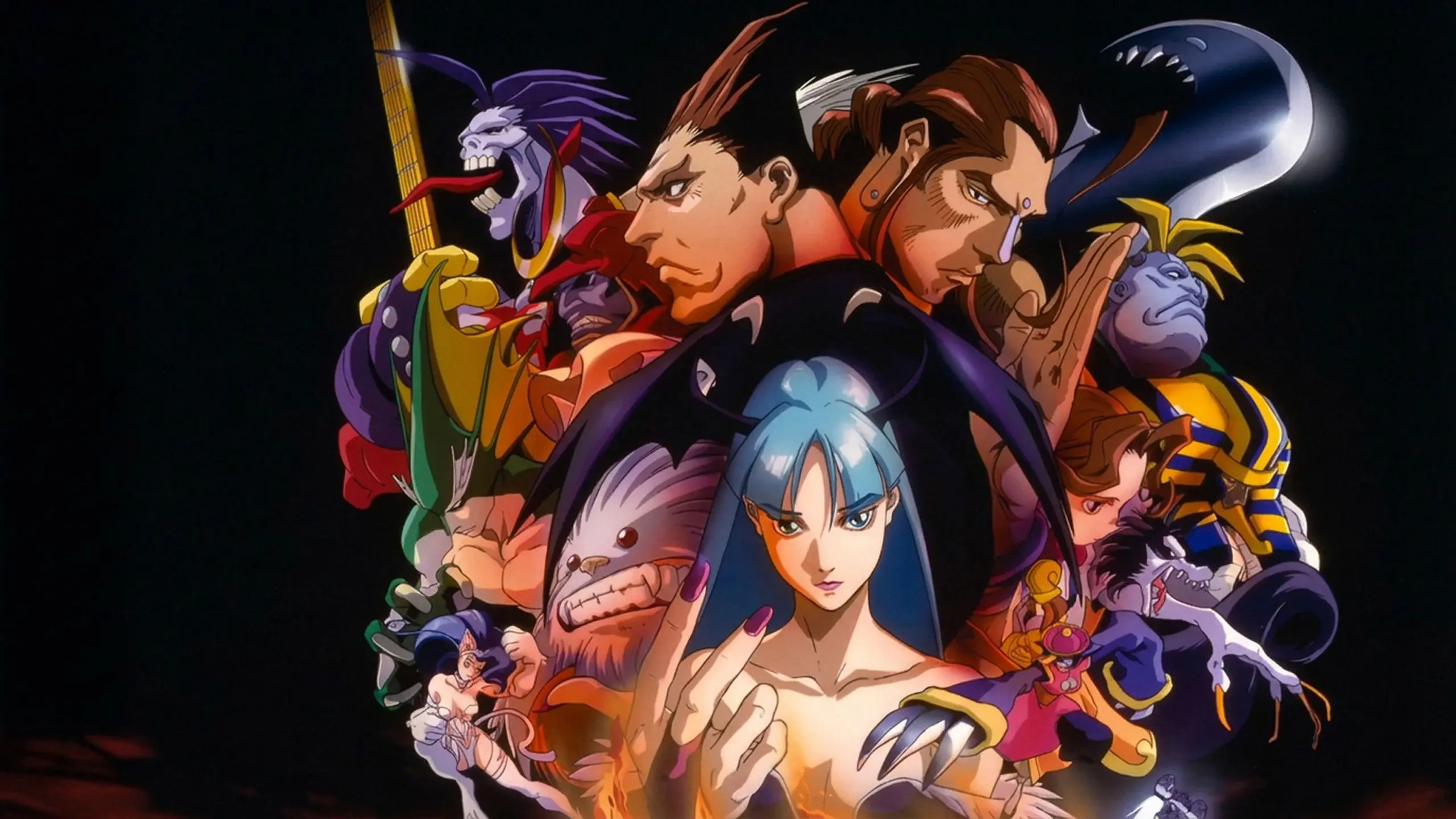 Night Warriors: Darkstalkers' Revenge backdrop
