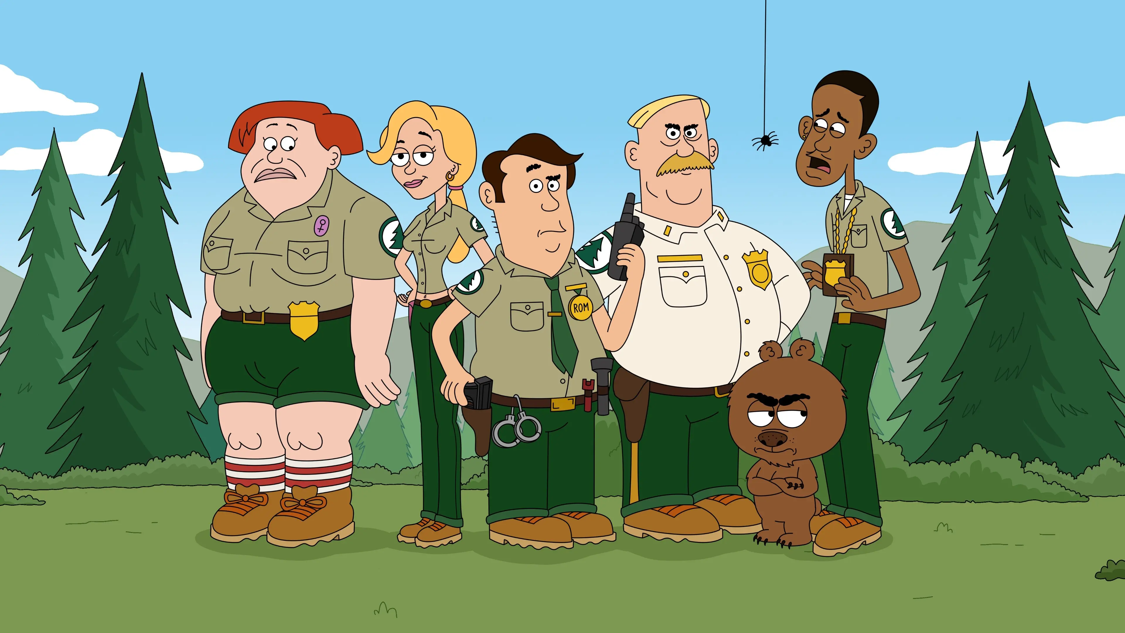 Brickleberry backdrop