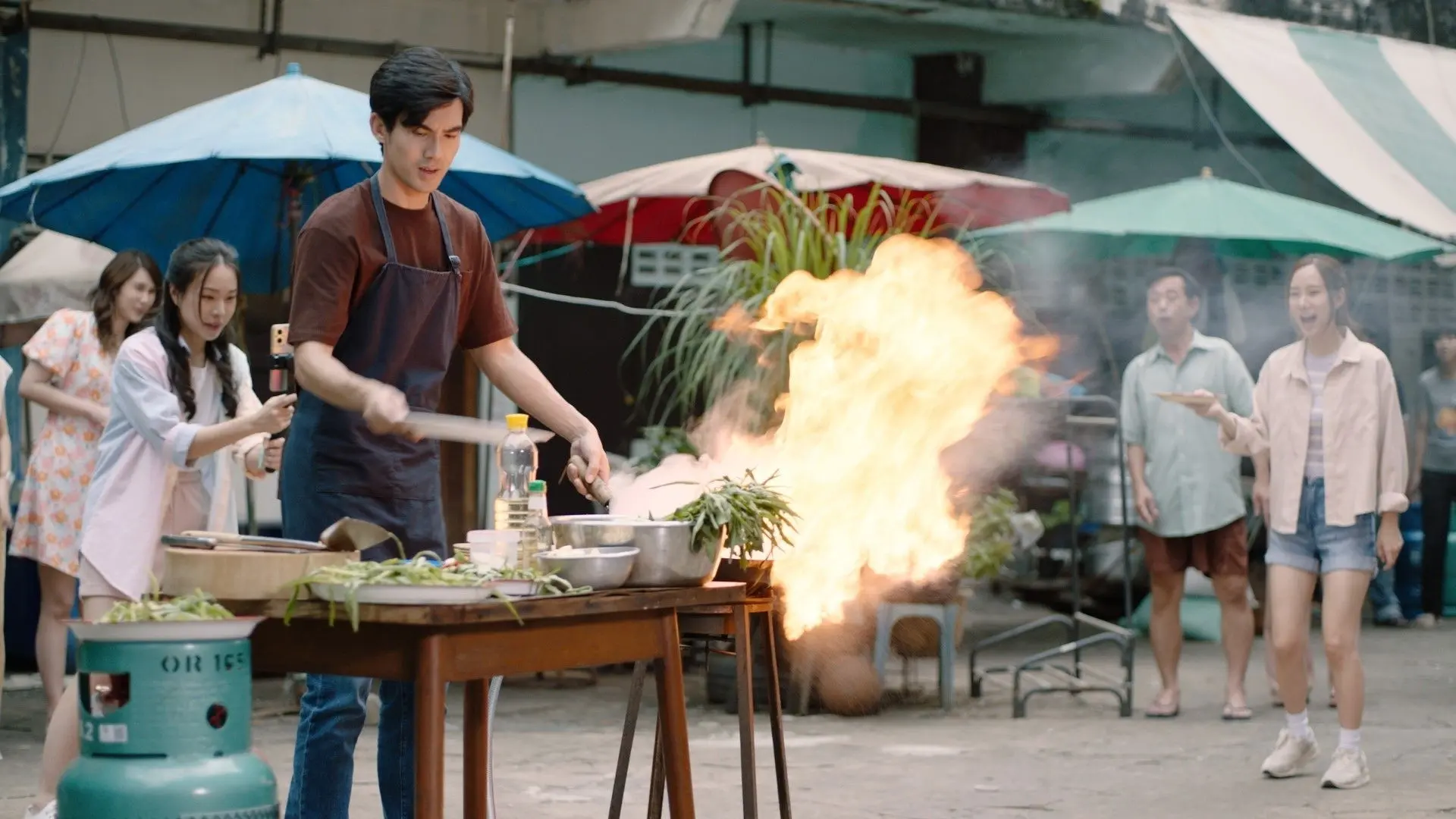 My Undercover Chef backdrop