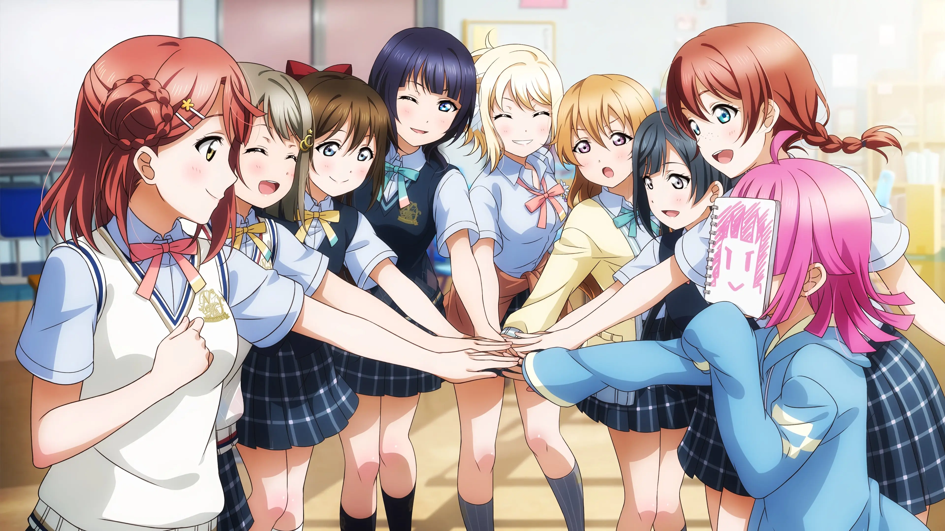 Love Live! Nijigasaki High School Idol Club backdrop