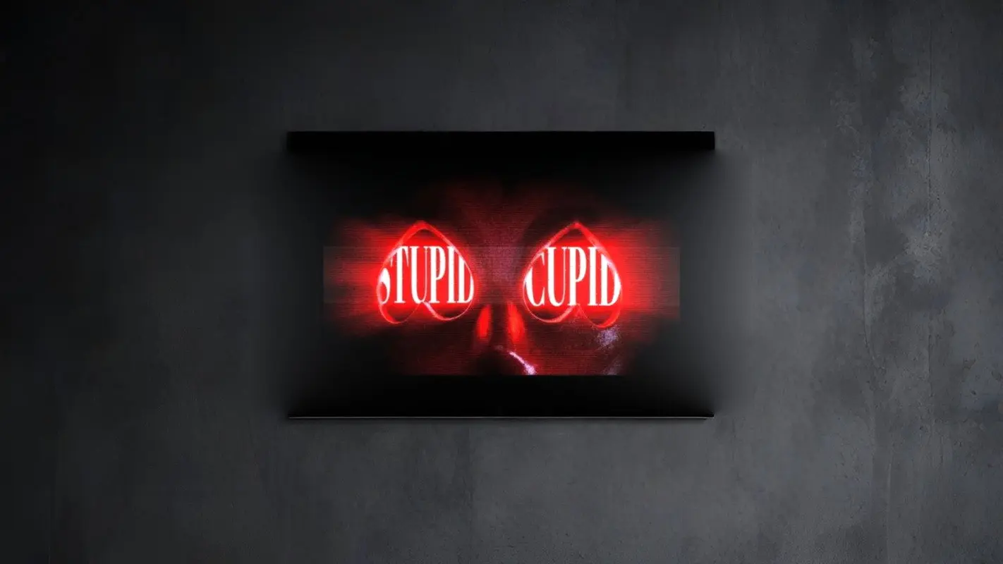 STUPID CUPID backdrop