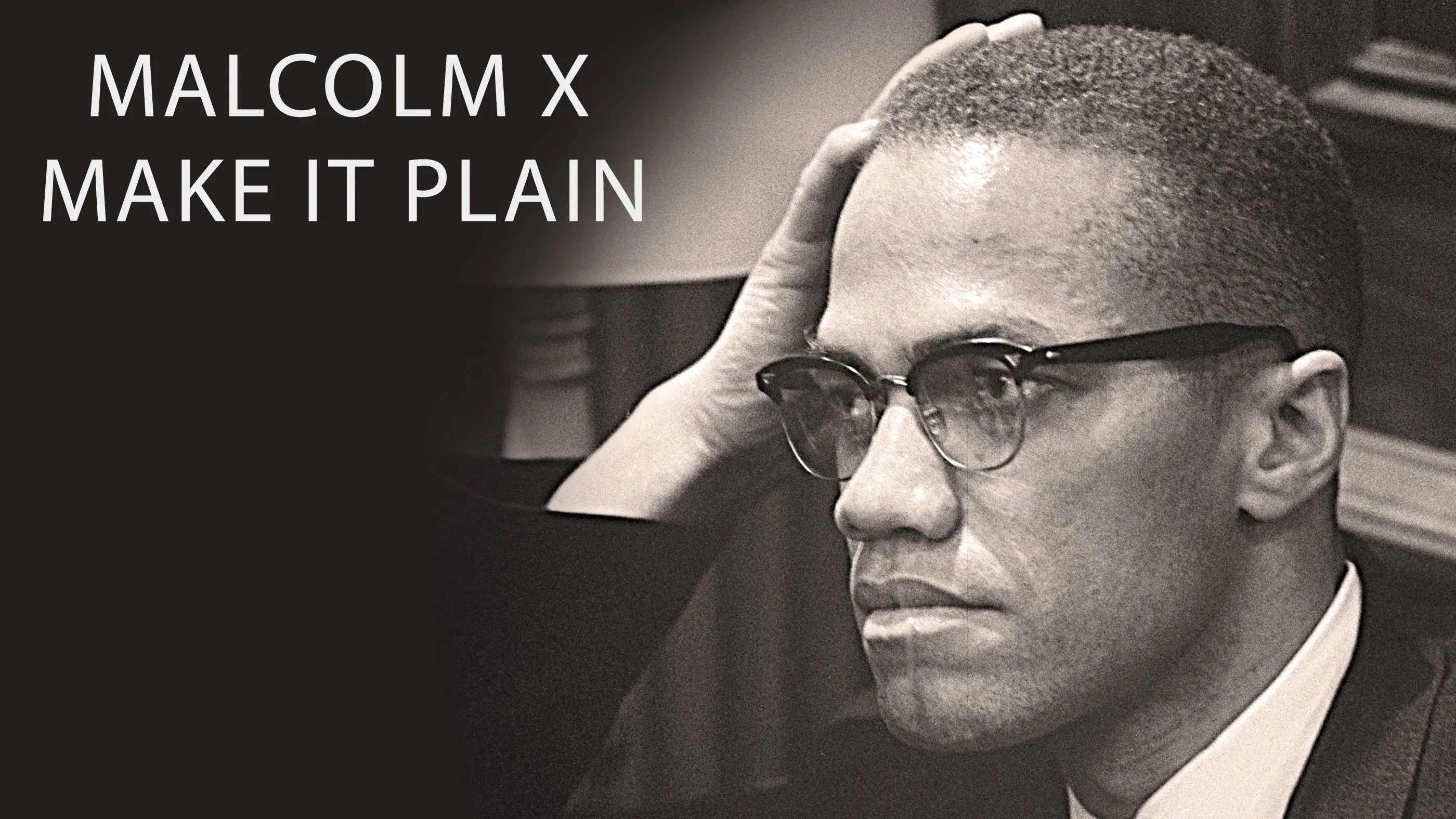 Malcolm X: Make It Plain backdrop