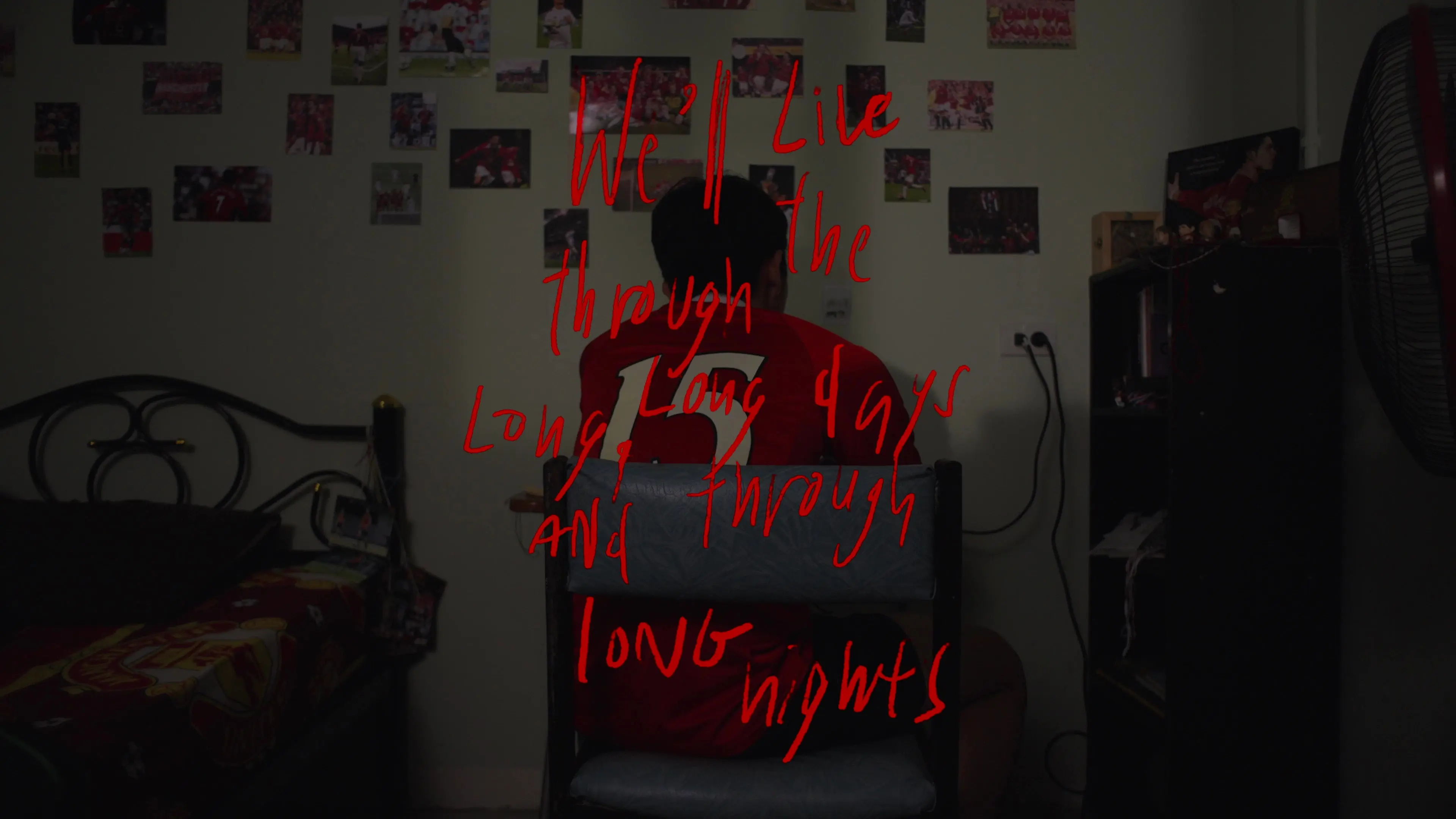 We'll Live Through the Long, Long Days and Through Long Nights. backdrop